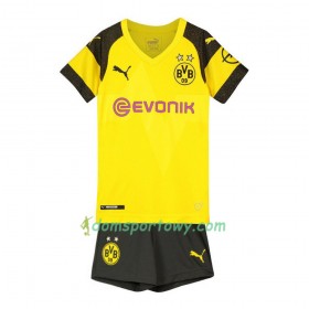 Koszulka Borussia Dortmund Dziecięcy Domowe Koszulki Piłkarskie 2018/19 Krótki Rękaw